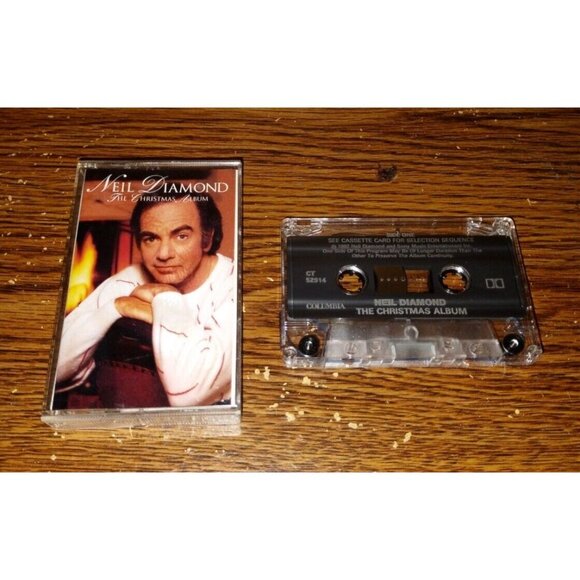 Neil Diamond The Christmas Album on cassette (CBS Records, 1992) - Picture 1 of 4